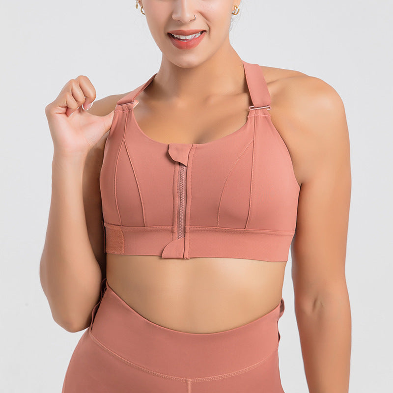 Front Zipper Seamless Bra Push Up Bras For Women Plus  bra