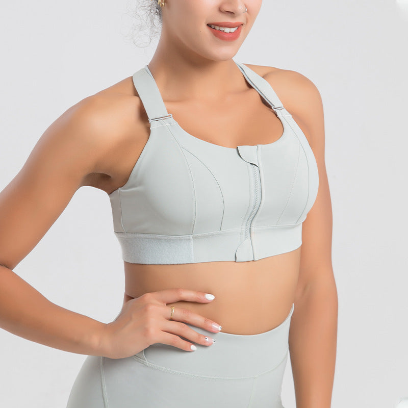 Front Zipper Seamless Bra Push Up Bras For Women Plus  bra