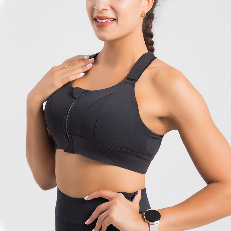 Front Zipper Seamless Bra Push Up Bras For Women Plus  bra