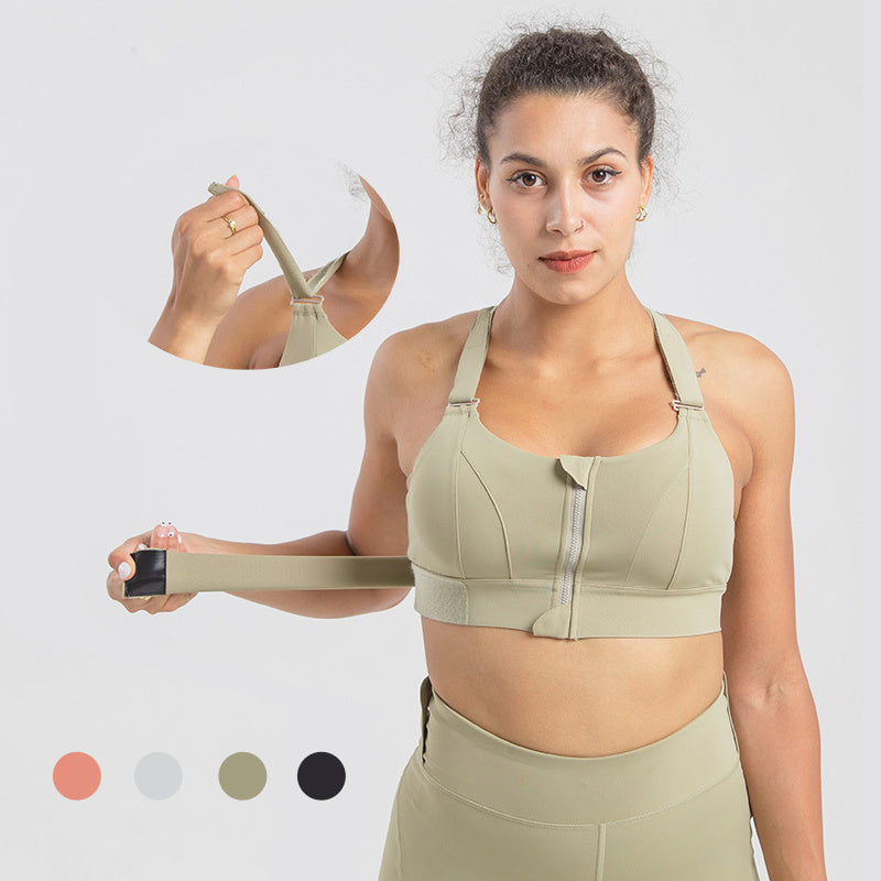 Front Zipper Seamless Bra Push Up Bras For Women Plus  bra