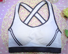 women's padded sports bra