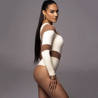High Elastic Long Sleeve Body-shaping Corsets Women