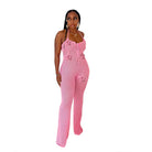 Knitted Hollow Backless Bodysuit Women